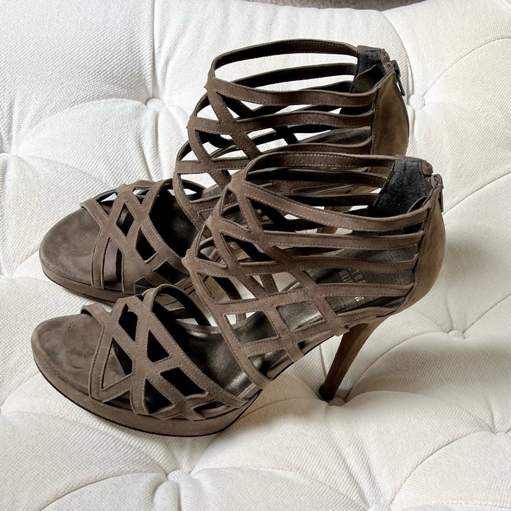 Stuart Weitzman Suede Heels